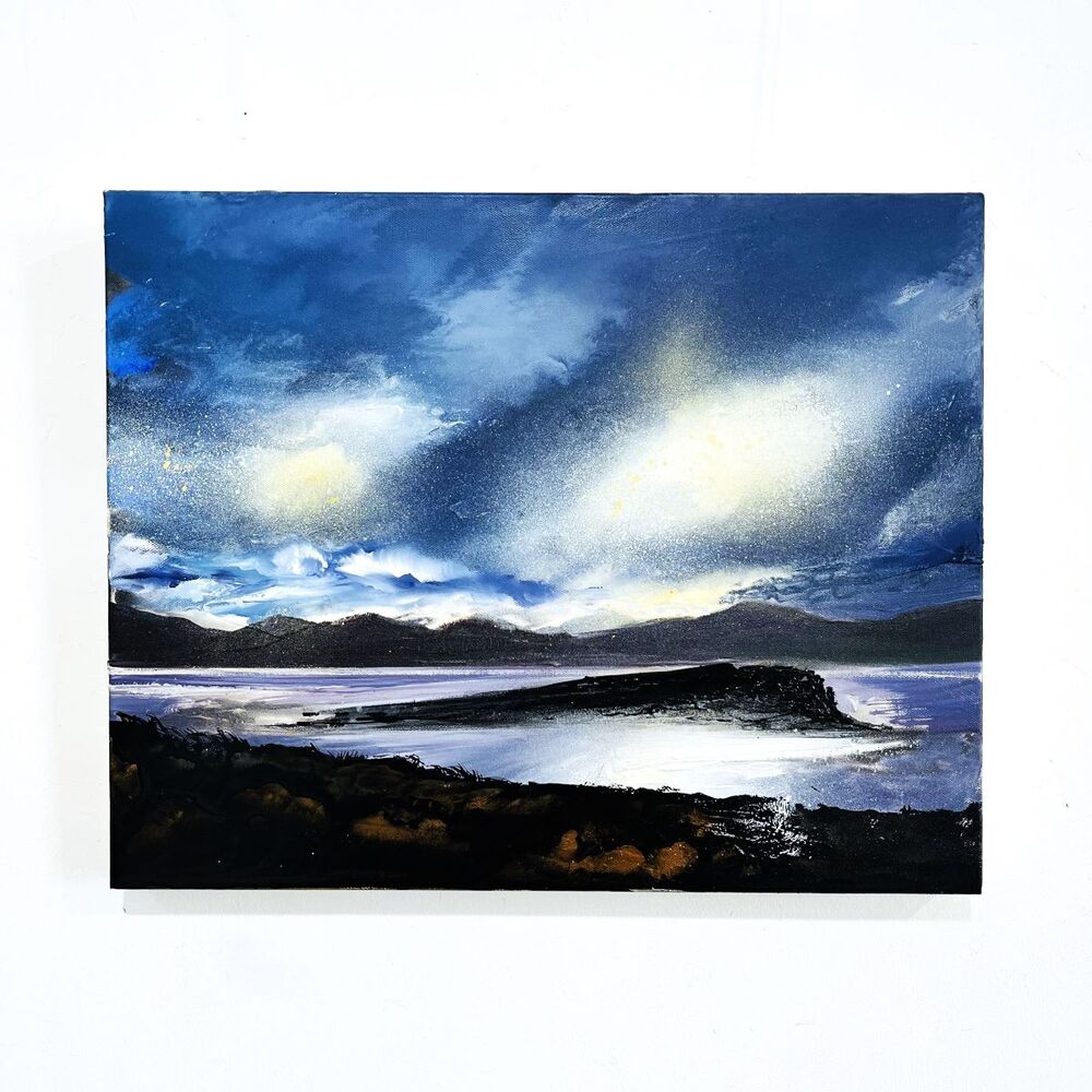 'Eorsa, Loch na Keal, Mull' by artist Shazia Mahmood